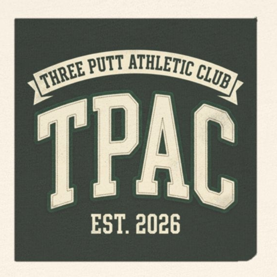 TPAC Varsity Monogram Tee - Three Putt Athletic Club