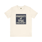 Property of TPAC Tee - Vintage Equipment Room Stencil