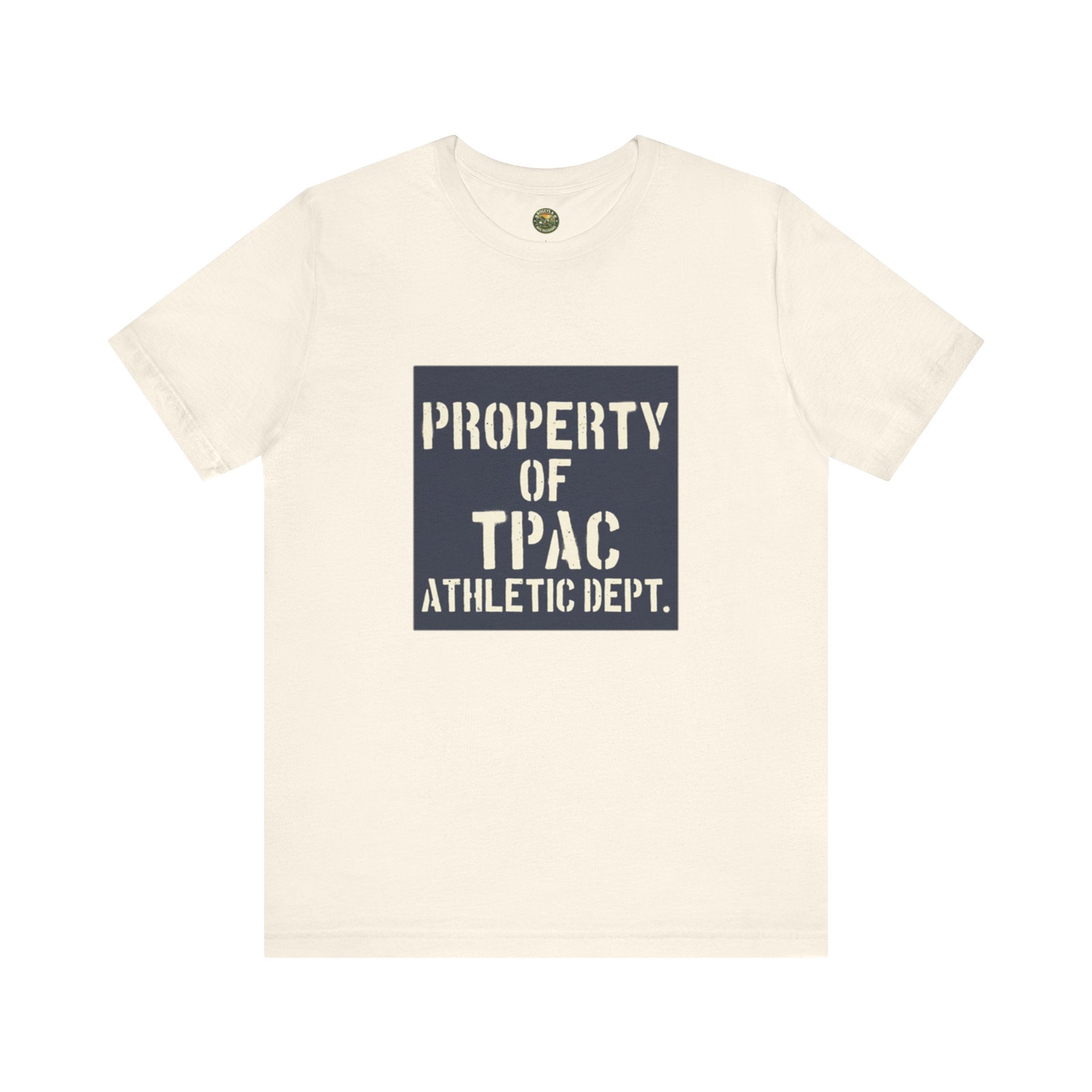 Property of TPAC Tee - Vintage Equipment Room Stencil