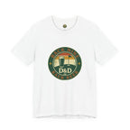 Back Nine Back Beer - Vintage Golf Sunset Badge Tee