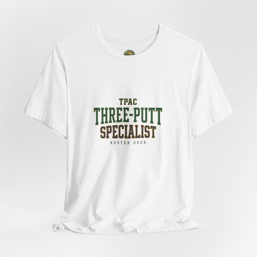 Three-Putt Specialist Tee - TPAC Jersey Nameplate