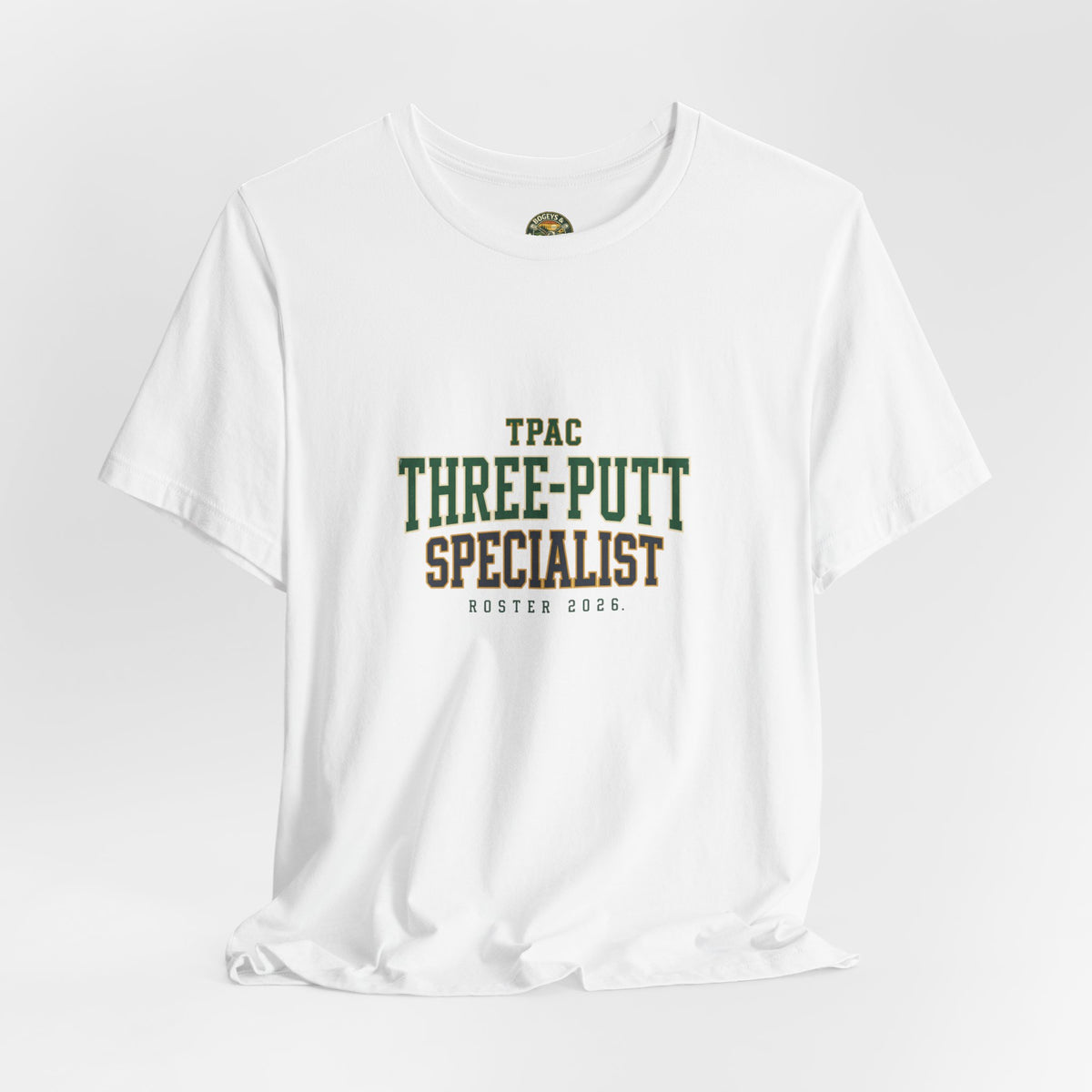 Three-Putt Specialist Tee - TPAC Jersey Nameplate