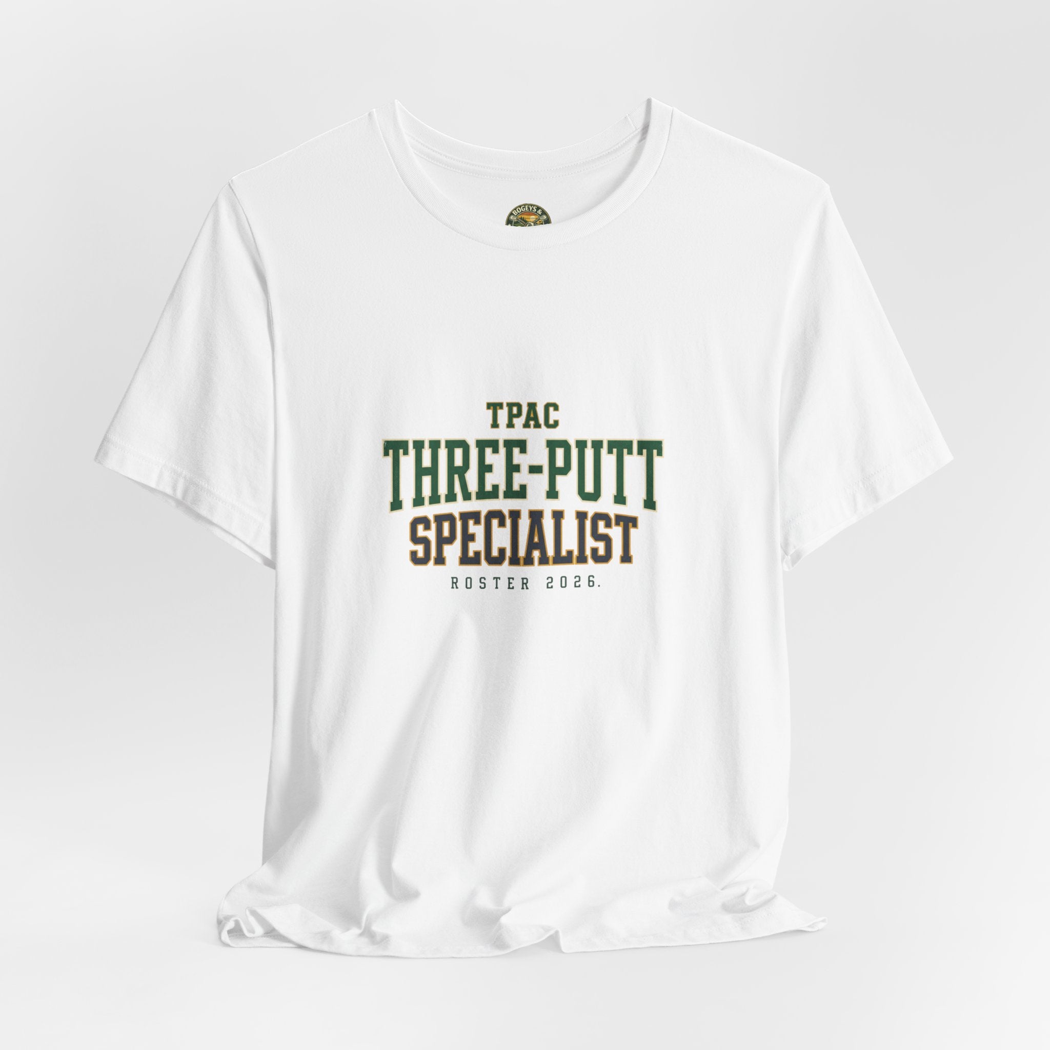 Three-Putt Specialist Tee - TPAC Jersey Nameplate