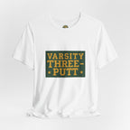 Varsity Three-Putt Tee - TPAC Letterman Typography