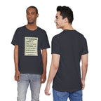 TPAC Putting Stats Sheet Tee — 2026 Season