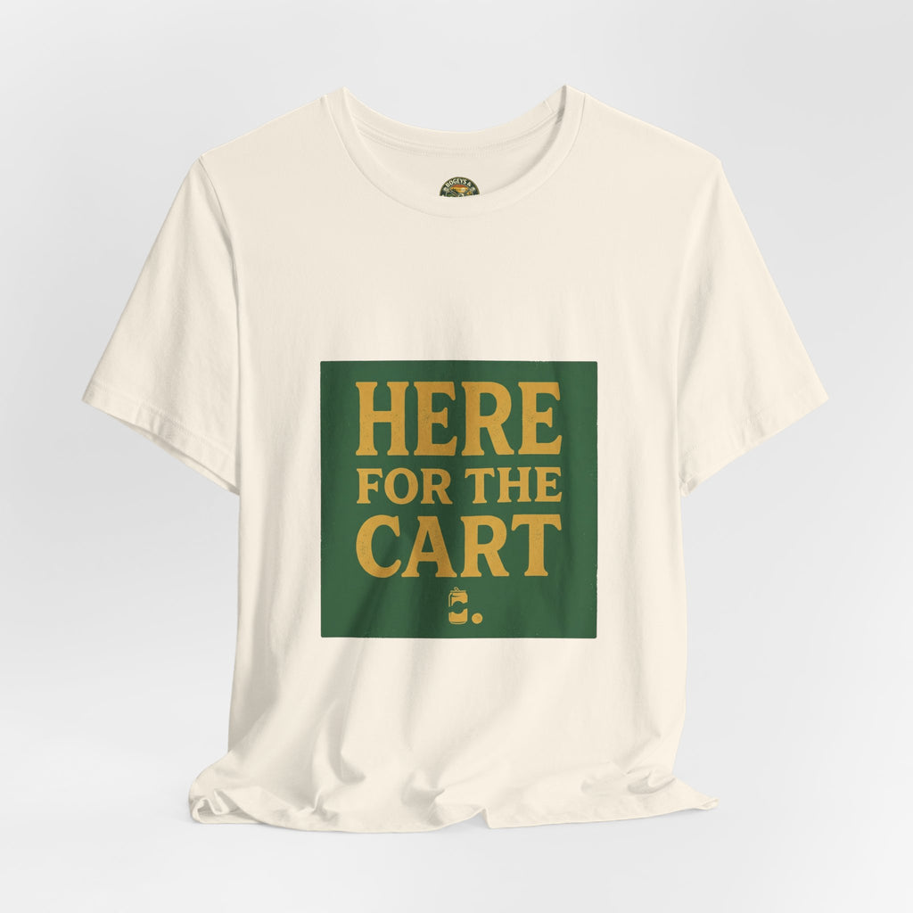 Here For The Cart — Vintage Golf & Beer Tee