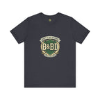 B&BD Athletic Dept Tee — Crossed Clubs Crest