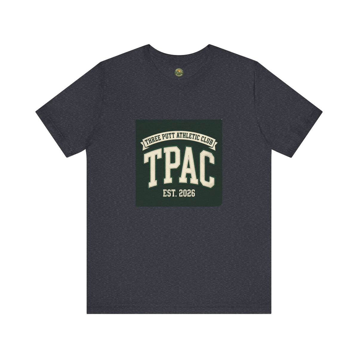 TPAC Varsity Monogram Tee - Three Putt Athletic Club