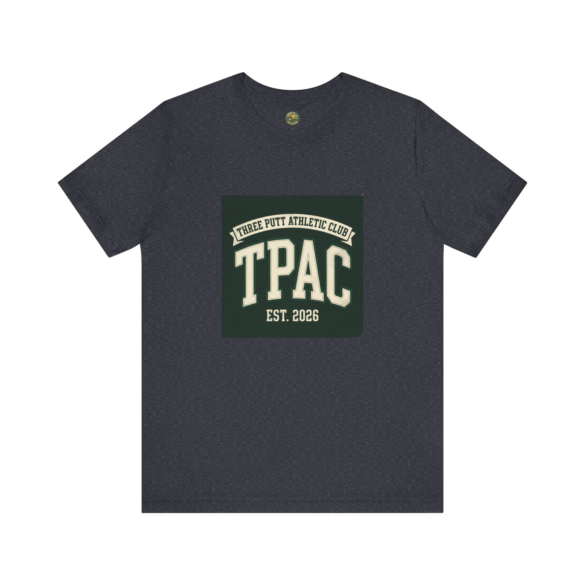 TPAC Varsity Monogram Tee - Three Putt Athletic Club