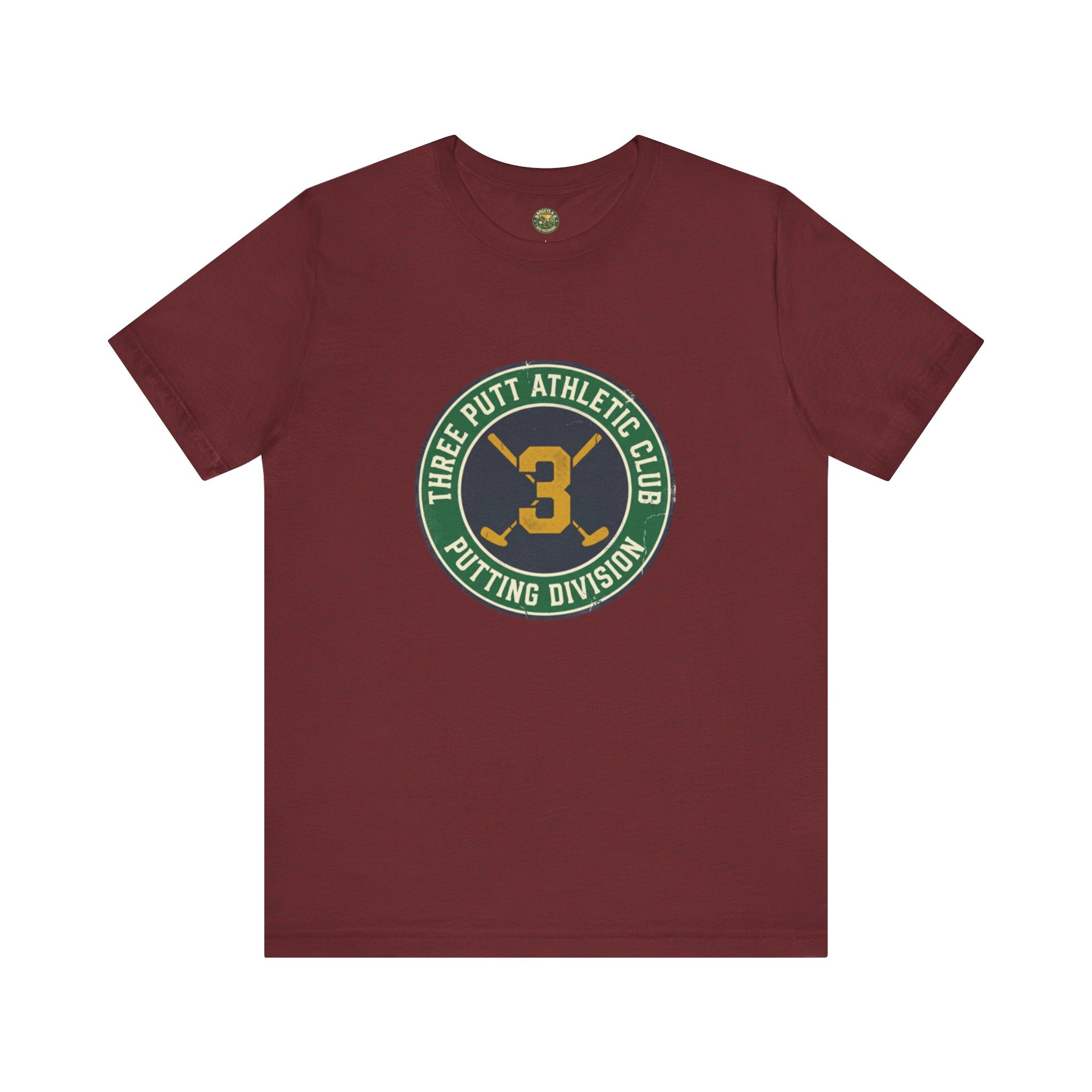 TPAC Crossed Putters Badge Tee - Putting Division