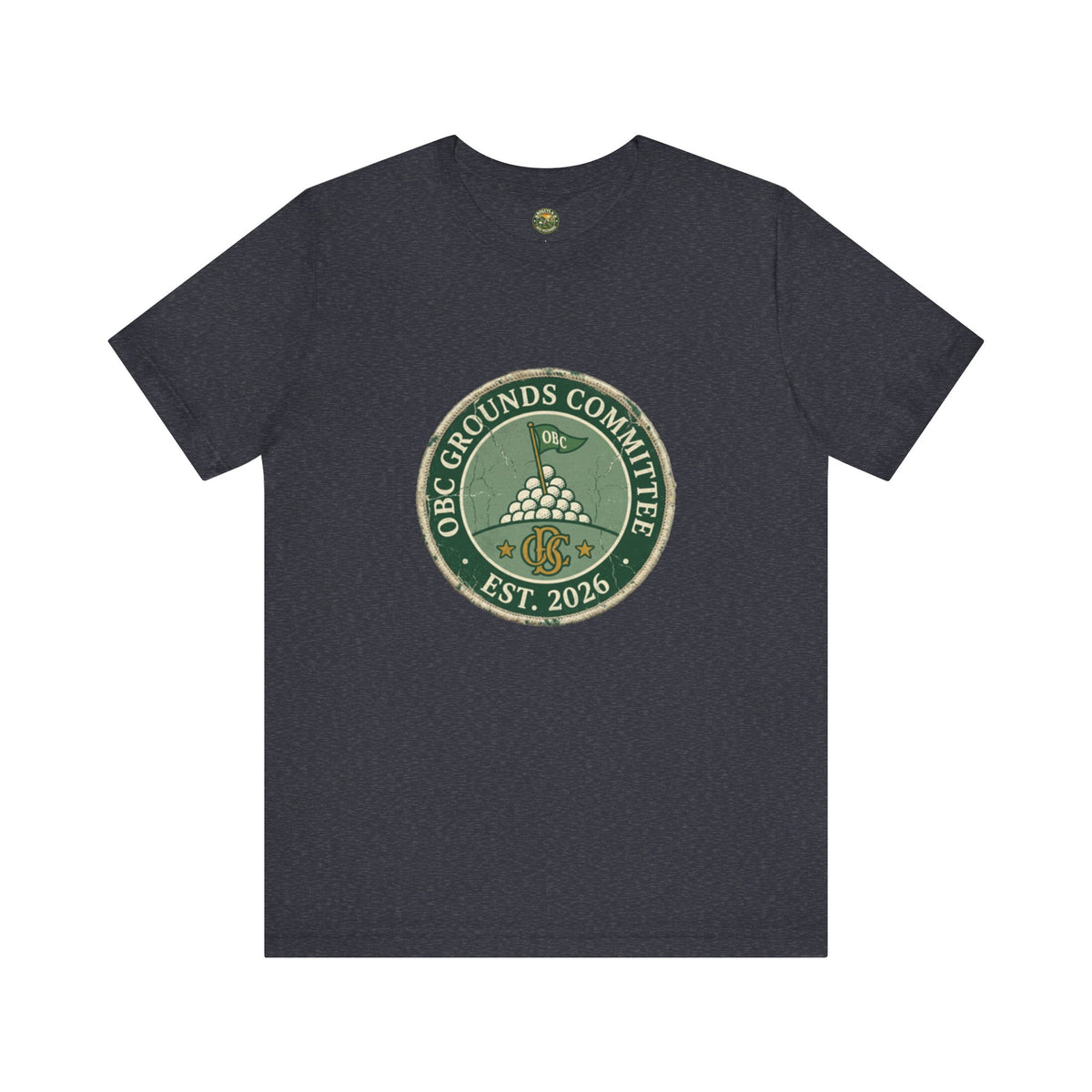 OBC Grounds Committee Tee - Vintage Country Club Badge