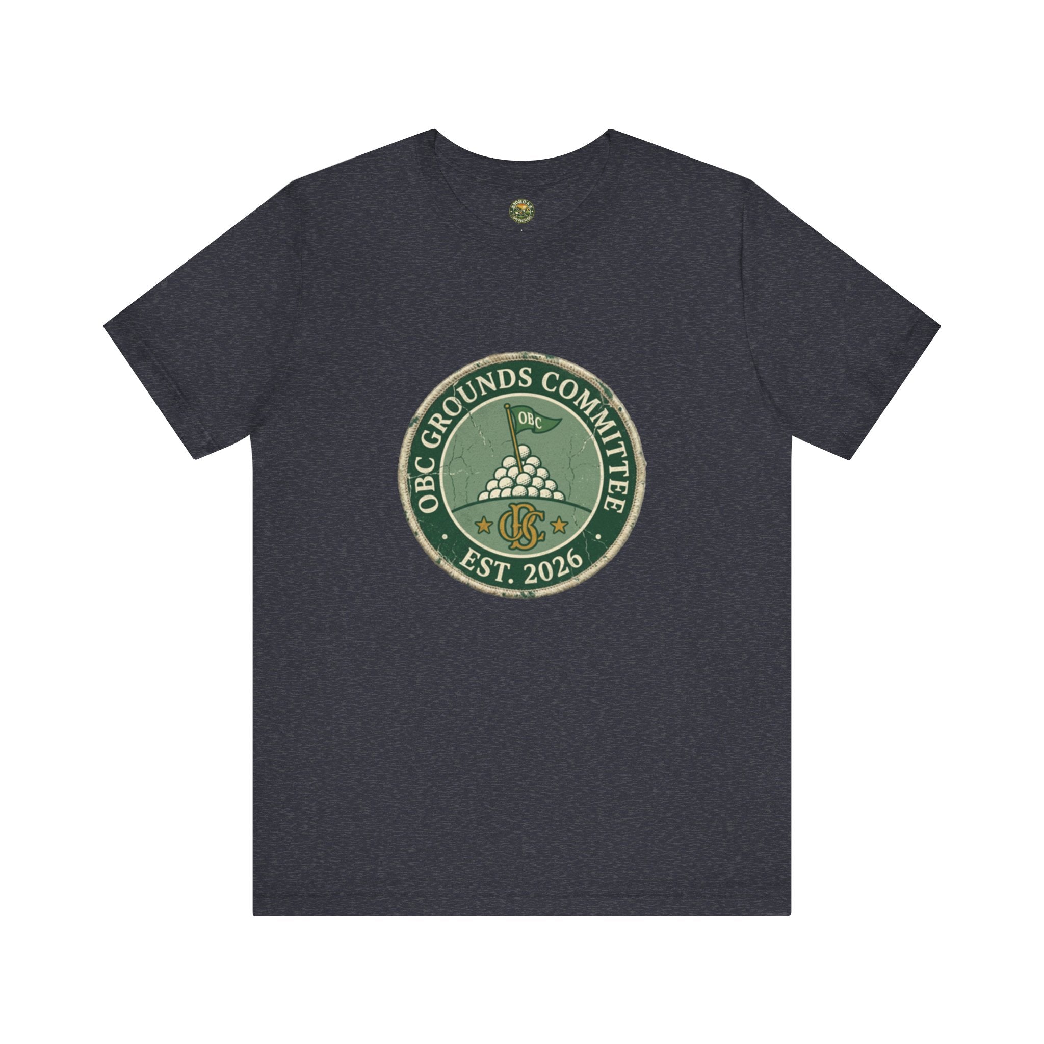 OBC Grounds Committee Tee - Vintage Country Club Badge
