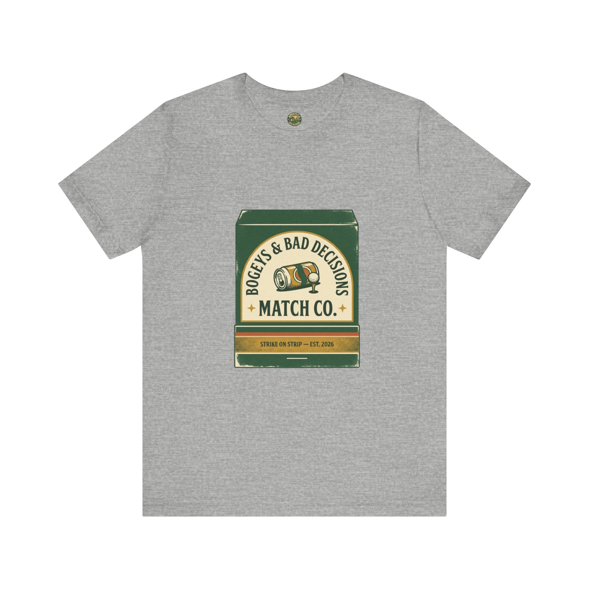 B&BD Match Co. Tee - Vintage Matchbook Cover