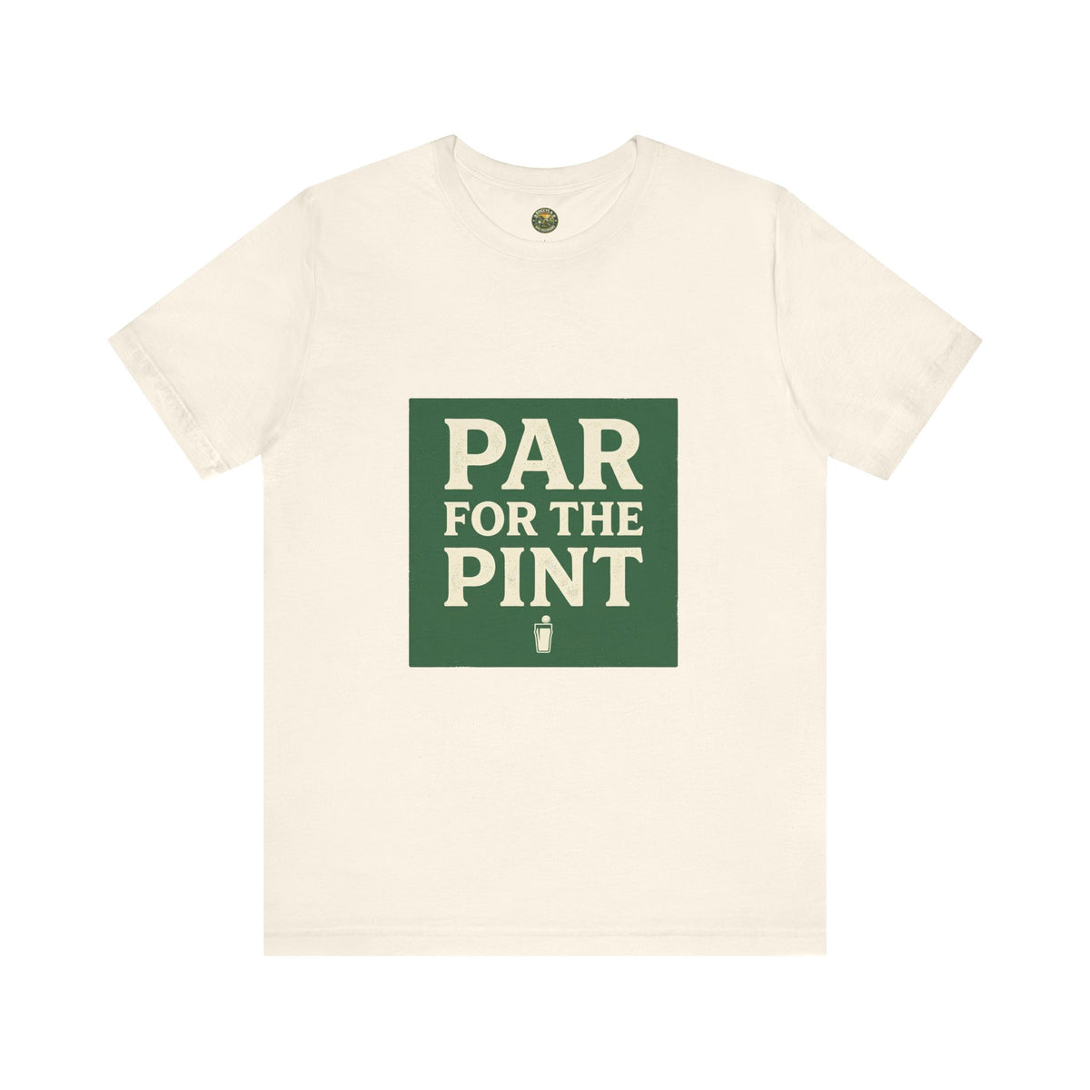Par For The Pint - Green Label Vintage Golf & Beer Tee