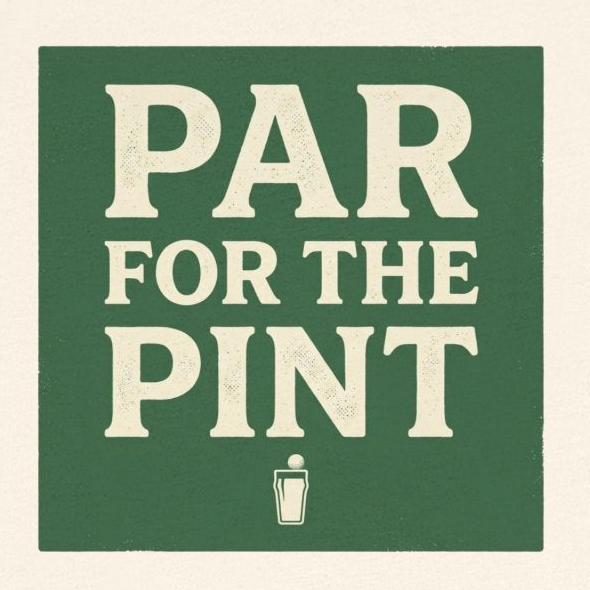 Par For The Pint - Green Label Vintage Golf & Beer Tee