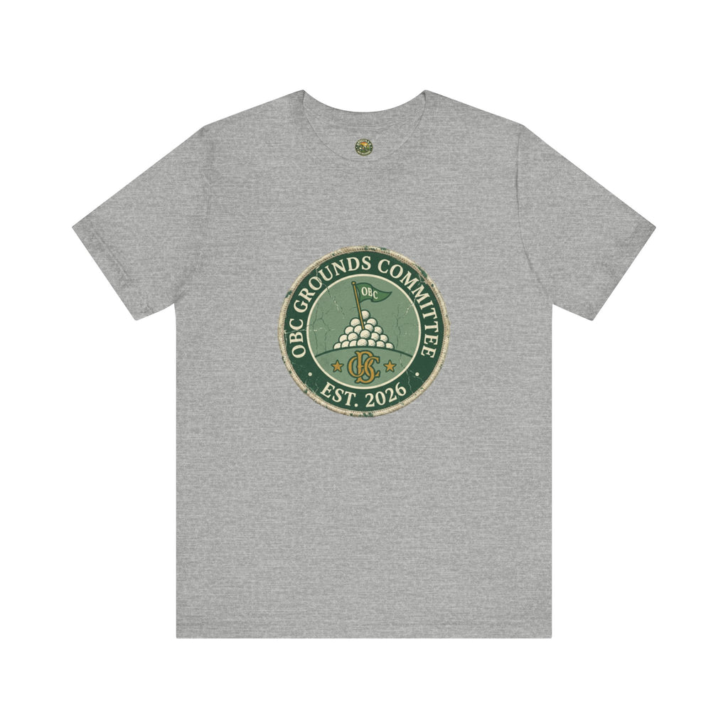 OBC Grounds Committee Tee - Vintage Country Club Badge