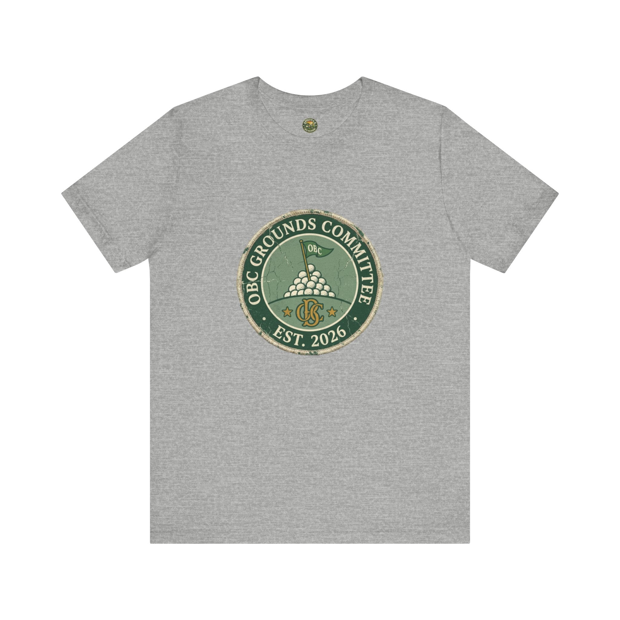OBC Grounds Committee Tee - Vintage Country Club Badge