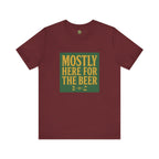 Mostly Here for the Beer - Vintage Golf Tee