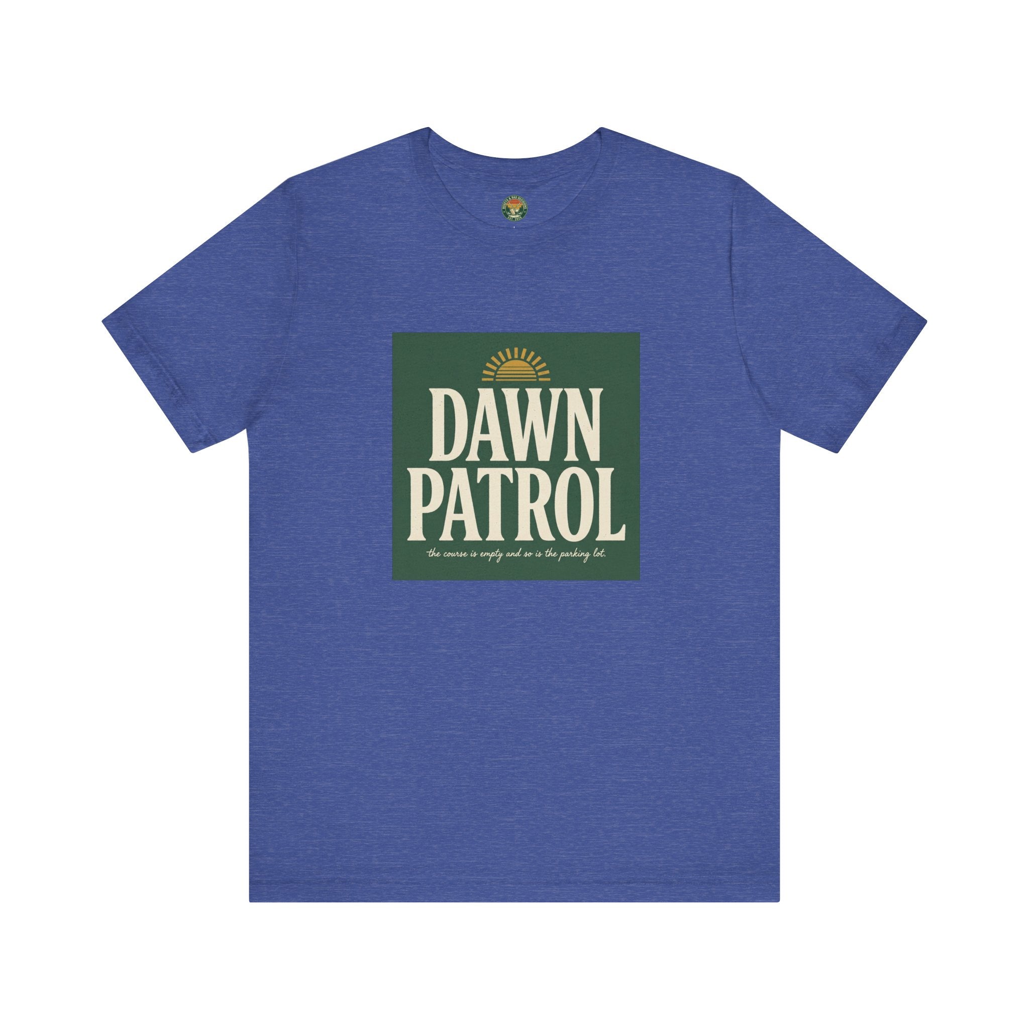 Dawn Patrol Tee — Vintage Sunrise Typography
