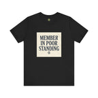 OBC Member In Poor Standing - Vintage Typography