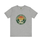 Bogeys & Bad Decisions Logo Tee - Vintage Sunset Badge