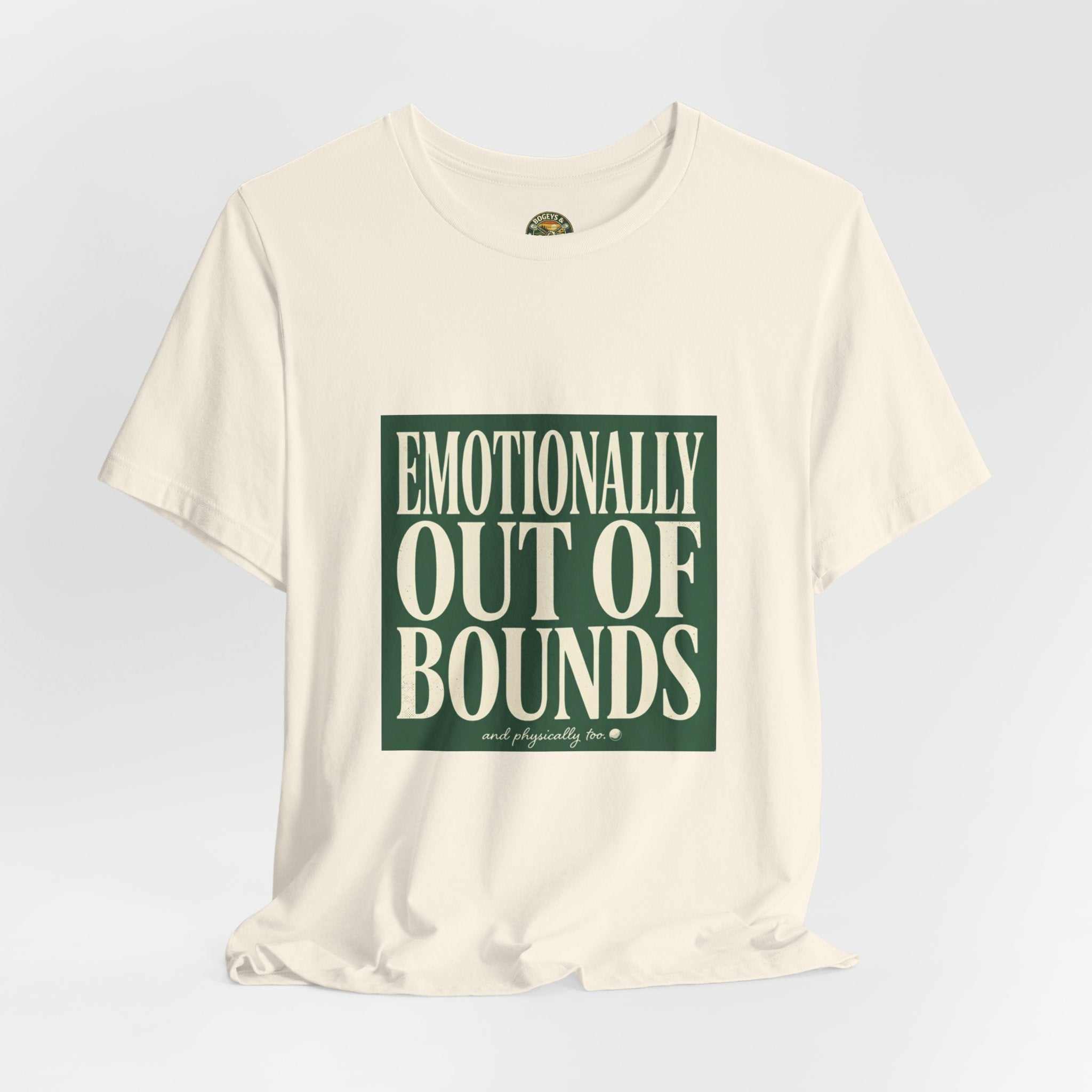 Emotionally Out Of Bounds - Vintage Golf Tee