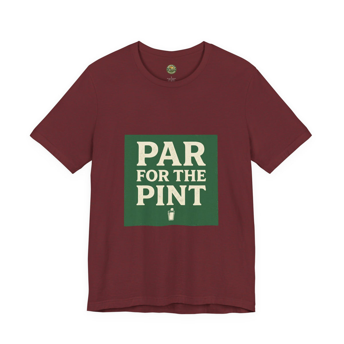 Par For The Pint - Green Label Vintage Golf & Beer Tee