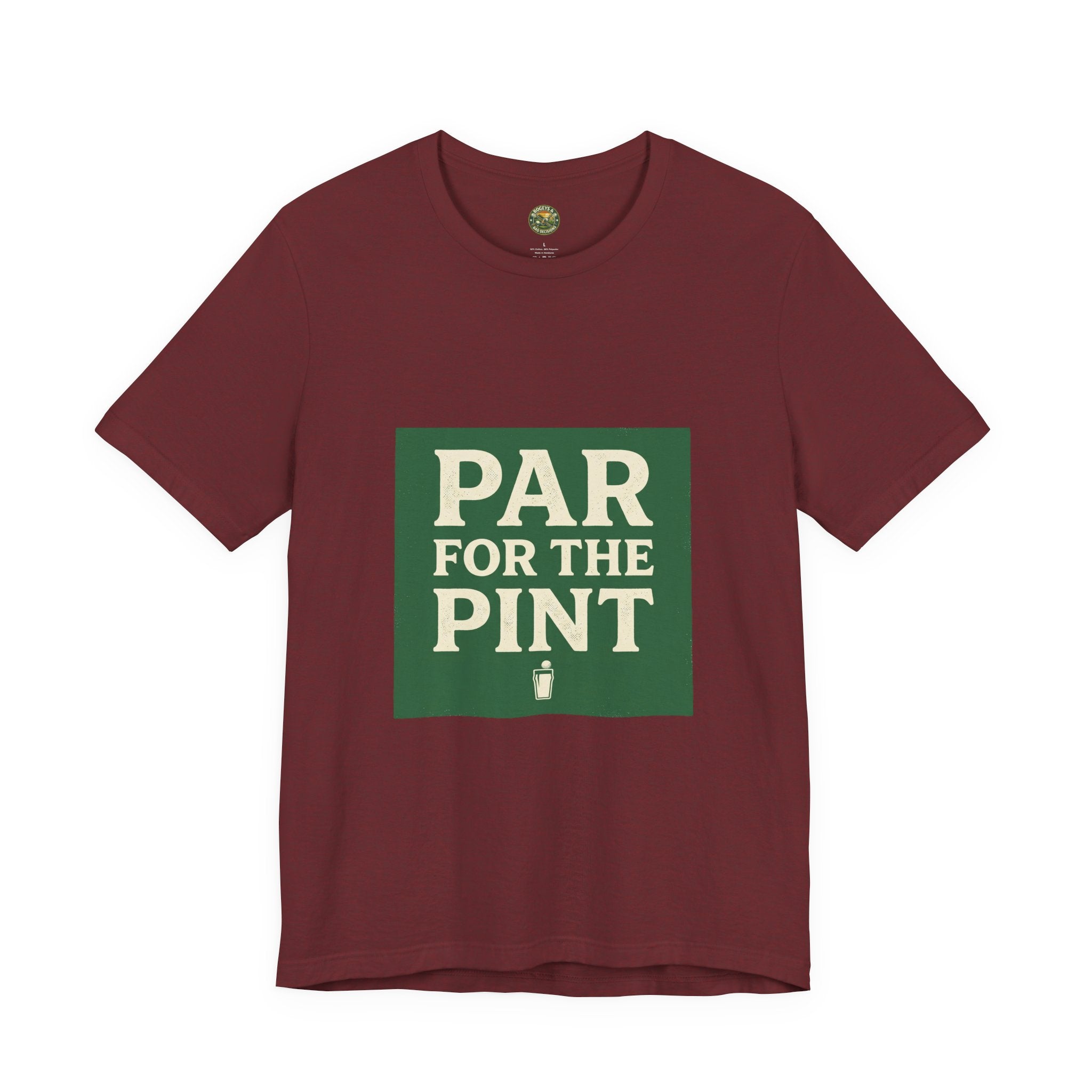 Par For The Pint - Green Label Vintage Golf & Beer Tee