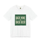 Back Nine, Back Beer - Vintage Golf Tee