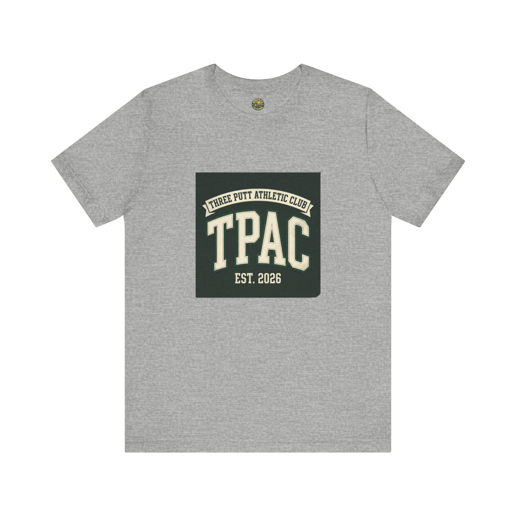 TPAC Varsity Monogram Tee - Three Putt Athletic Club