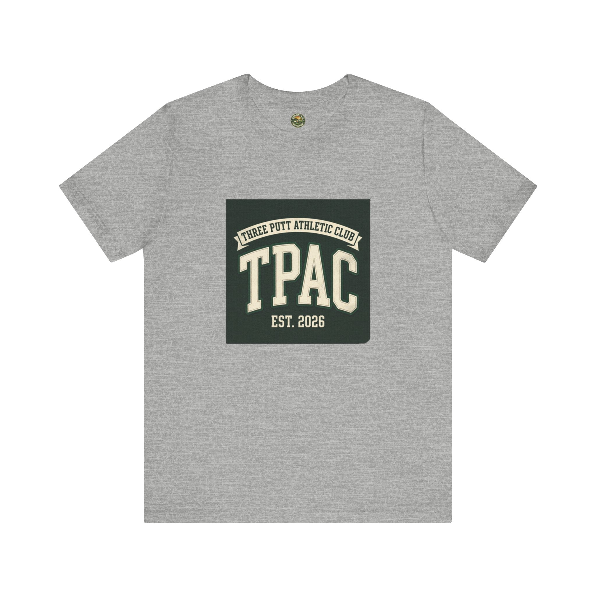 TPAC Varsity Monogram Tee - Three Putt Athletic Club