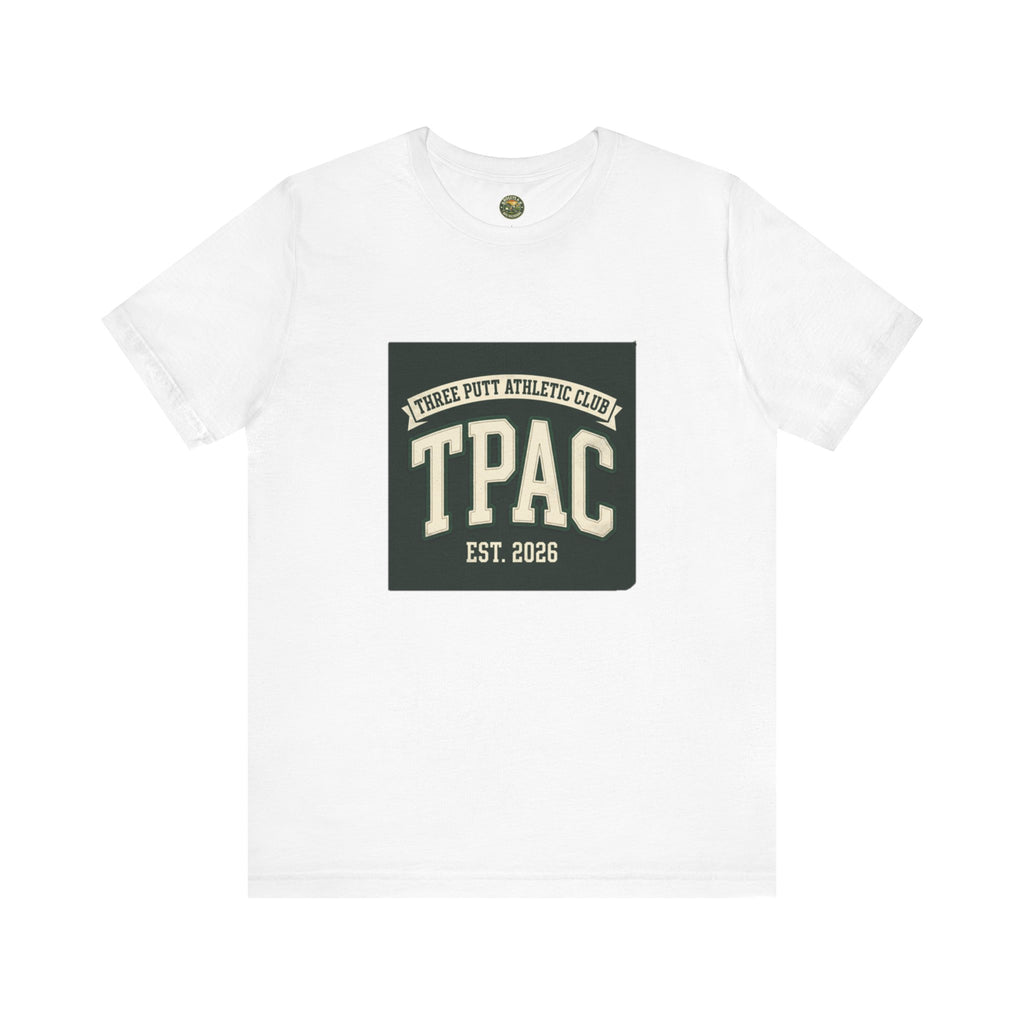 TPAC Varsity Monogram Tee - Three Putt Athletic Club