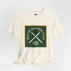 Out of Bounds Club Tee - Crossed Stakes Heraldic Mark