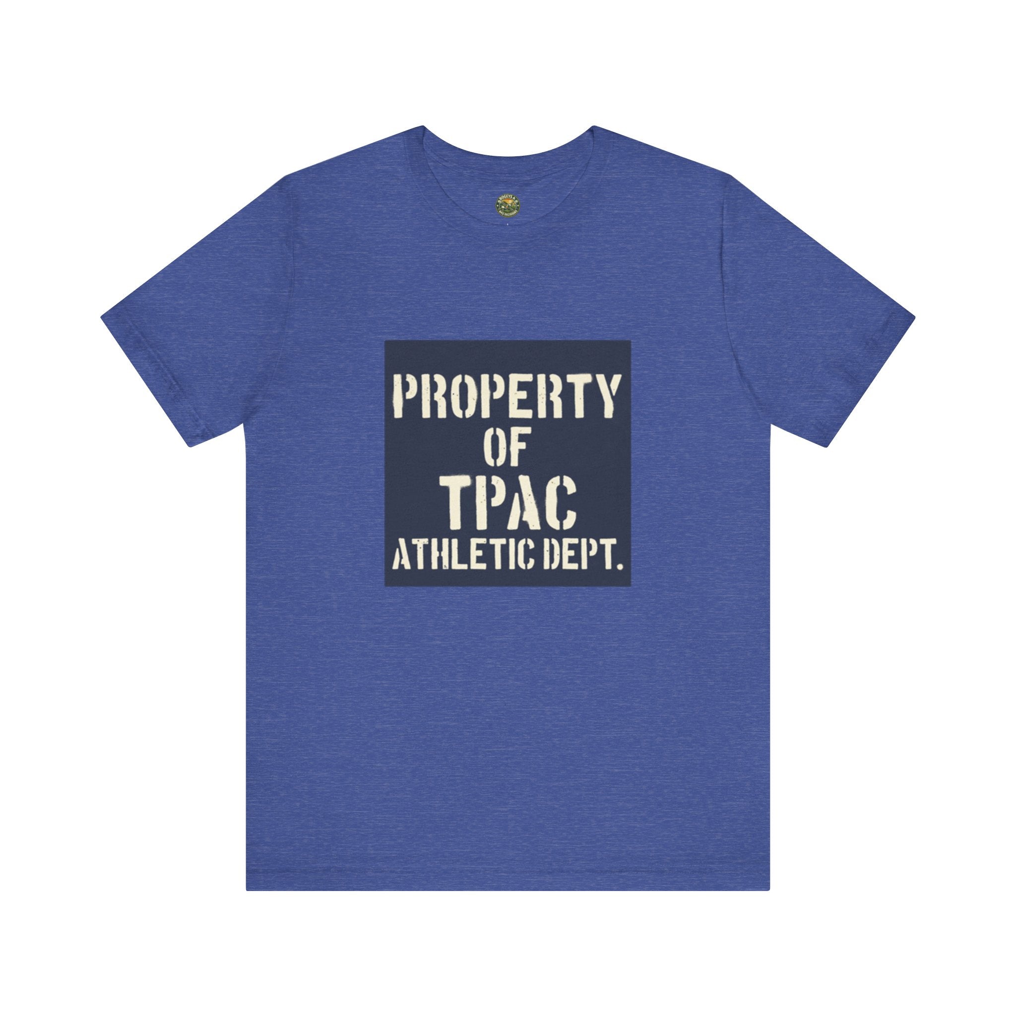 Property of TPAC Tee - Vintage Equipment Room Stencil