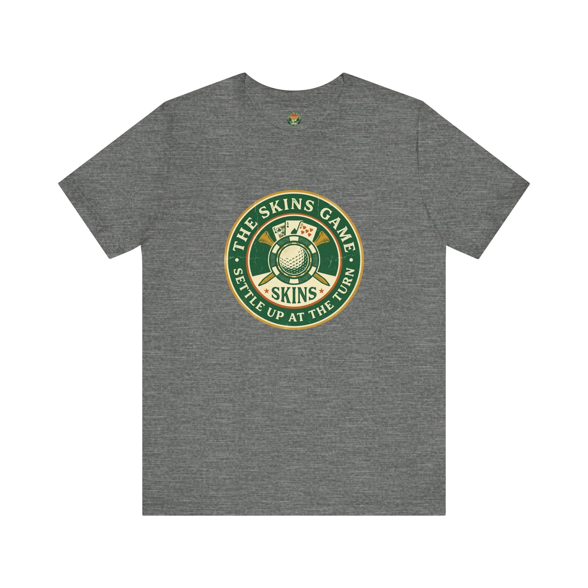 The Skins Game Badge Tee — Vintage Action Crest