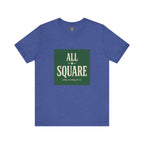 All Square Tee — Golf Match Play Typography