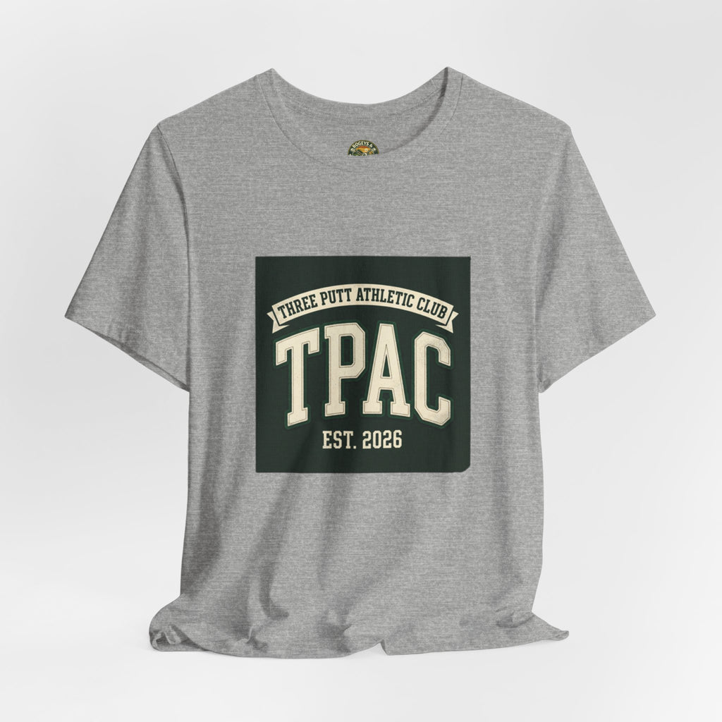 TPAC Varsity Monogram Tee - Three Putt Athletic Club