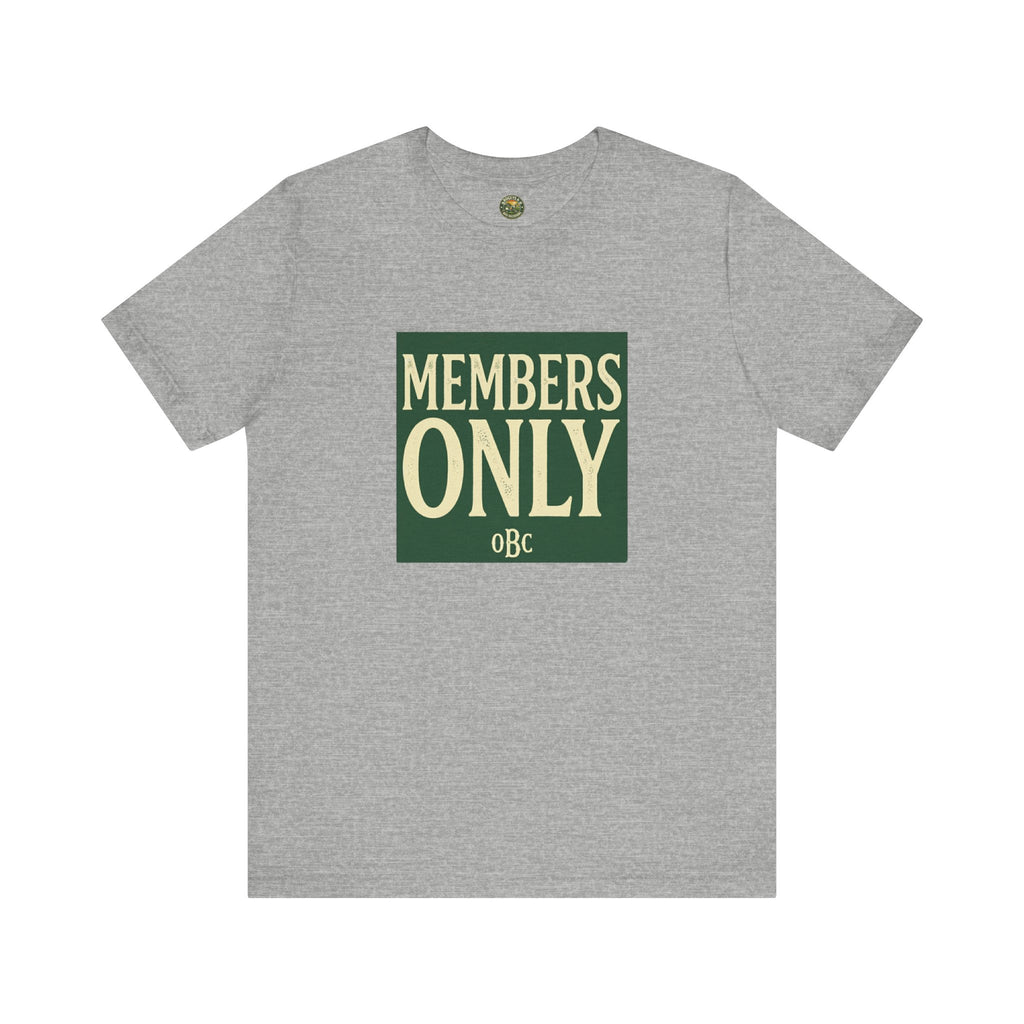 OBC Members Only Tee - Vintage Country Club Typography