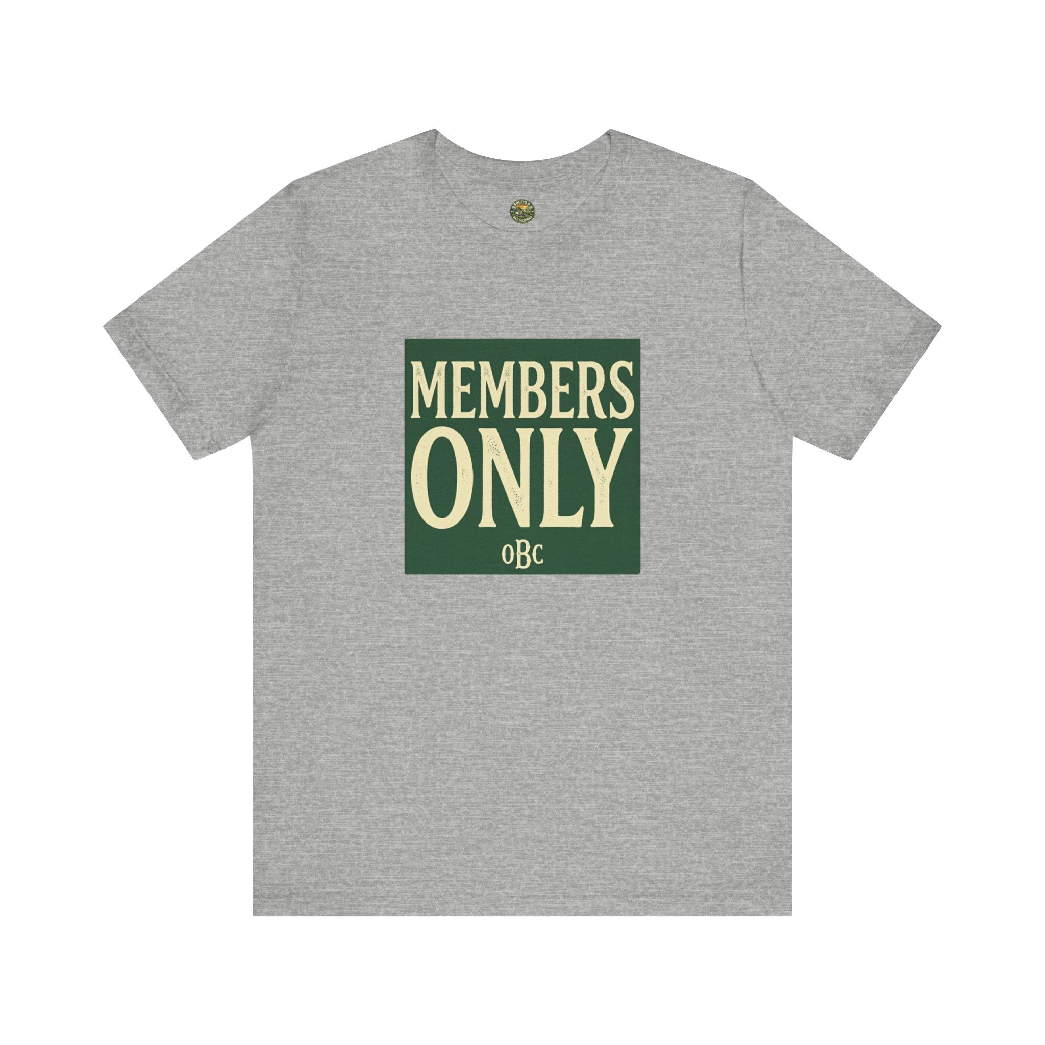 OBC Members Only Tee - Vintage Country Club Typography