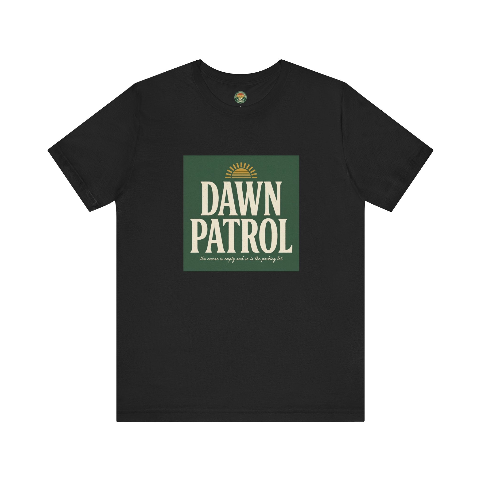 Dawn Patrol Tee — Vintage Sunrise Typography