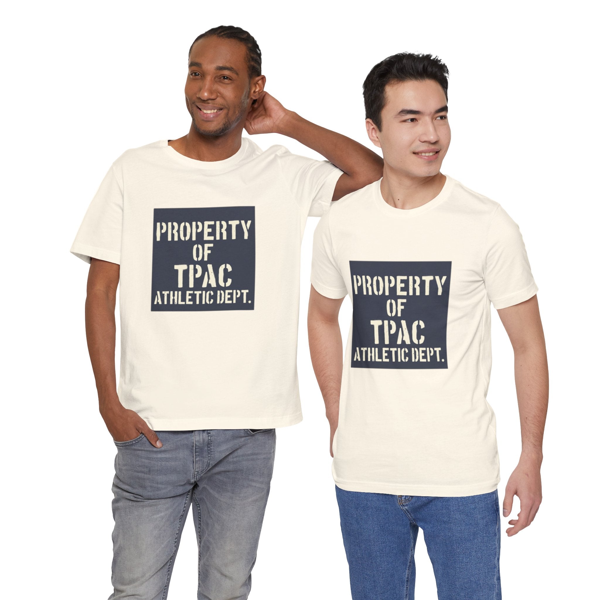 Property of TPAC Tee - Vintage Equipment Room Stencil