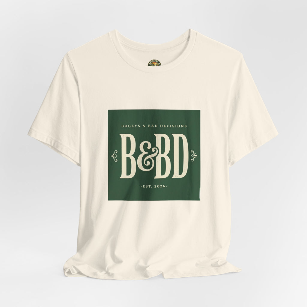 B&BD Monogram Tee - Brand Wordmark