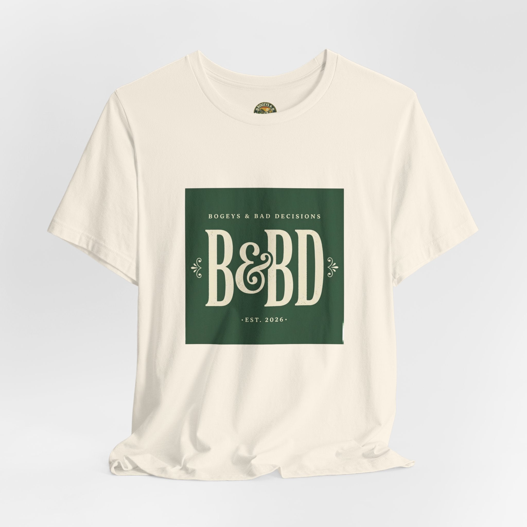 B&BD Monogram Tee - Brand Wordmark