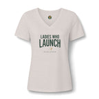 Ladies Who Launch V-Neck Tee — Back Nine Bettys