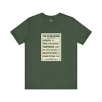 TPAC Putting Stats Sheet Tee — 2026 Season
