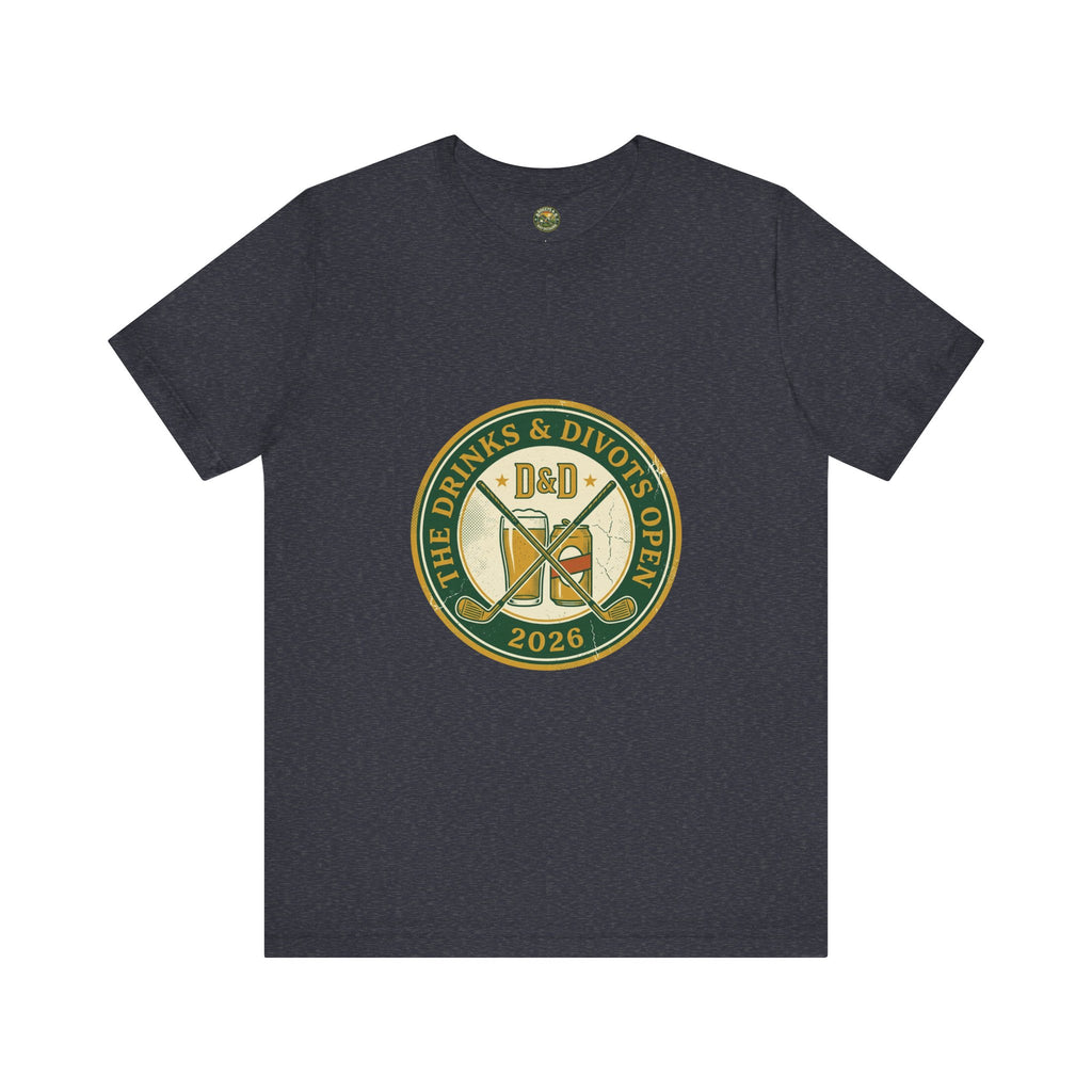 Drinks & Divots Open — Vintage Tournament Badge Tee