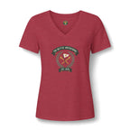 The Bettys’ Invitational  V-Neck Tee — Vintage Tournament Crest