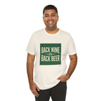 Back Nine, Back Beer - Vintage Golf Tee