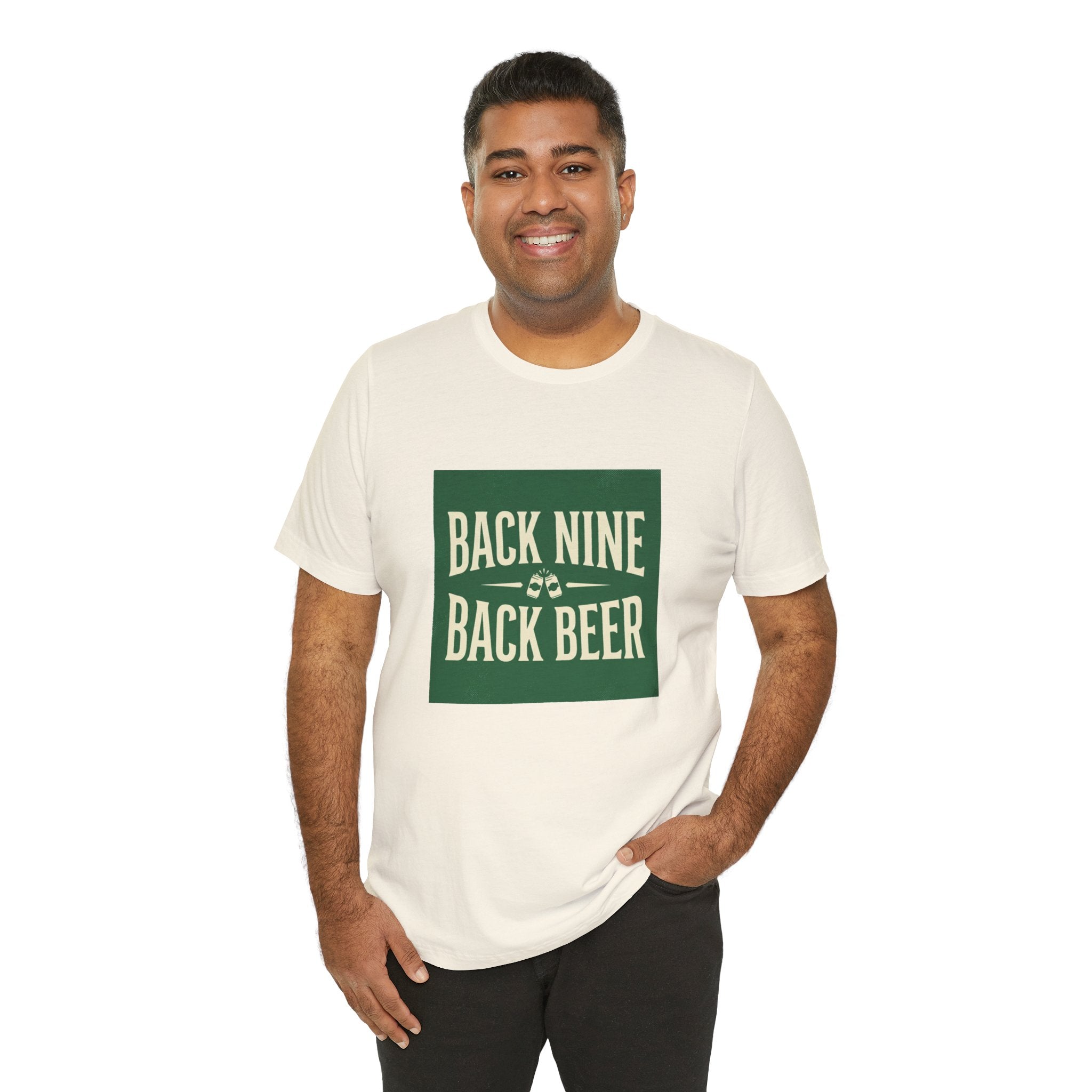 Back Nine, Back Beer - Vintage Golf Tee