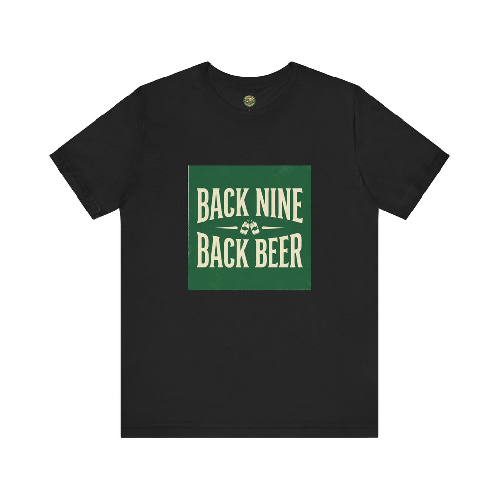 Back Nine, Back Beer - Vintage Golf Tee